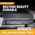 72470-tr3-a01 Driver Side Door Pillar Molding Trim For Honda Civic Front Left