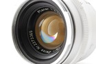 Carl Zeiss Planar 50mm F 2 Silver Contax Rf Rangefinder Lens Japan  exc 5 