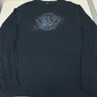 Vintage La Los Angeles Galaxy 2008 Long Sleeve Black Shirt Size Xl