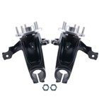 Pair Front Steering Knuckle   Wheel Bearing Hub Assembly For Ford Focus 2 0l New