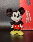 Vintage Mickey Mouse - Porcelain Ceramic Made In Japan Disney 3  Figurine Rare  