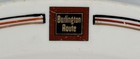 Vintage Burlington Route Cb q Railroad China 10 1 2     Relish Platter Aristocrat