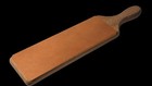 Kangaroo Veg Tan 2 Sided Paddle Strop Natural  fine Leather Both Sides 