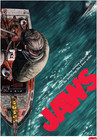 1975 Jaws Movie Poster print Martin Brody Quint Great White Shark         