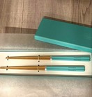 Tiffany   Co  Couple Chopsticks Set Boxed   2 Pairs Elegant Gift