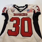 Game Worn Used Jersey Northern Illinois Huskies Niu Football Adidas Size 38  30