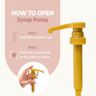 Coffee Syrup Pumps 750ml   25 4oz Fits  torani  Davinci  Starbucks  Jordans S   