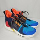 Nike Jordan Why Not Zero 2 Russell Westbrook Youth 7 Womens 8 5  Black Red Blue 
