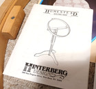 Homestead 29  Adjustable Solid Wood Quilting Hoop   Half-hoop Adapter Excellent