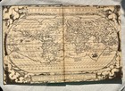 1944 Copyright Rand Mcnally World Atlas Premier Edition Wwii War Zone Maps Book