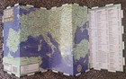 Streetwise Europe   Major Rail Routes Vintage Laminated Map 1997 Revised 2006