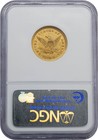1839  5 Gold Liberty Au55 Ngc   Cac 951587-5