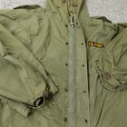 Vintage Us Army Jacket Green Fishtail Parka Shell M1951 Korean War Military Coat