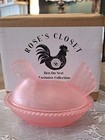 Satin Pink Hen On Nest By Rose s Closet  W  Box   Sticker  Real 