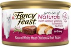 Purina Wet Cat Food Gourmet Naturals White Meat Chicken   Beef Recipe In Grav   