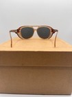 Vintage Bouton U-fit Smoke Lens Safety Glasses With Amber Side Shields Usa Nip