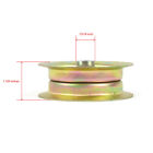  pack Of 3  Flat Idler Pulley For Exmark 106-2175  1062175  132-9420  1329420