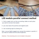 10-500ft 3 Led 5050 Smd Module Lights Store Front Light Window Decor Sign Lamp