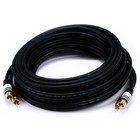 25ft Premium 2 Rca Male To Male Stereo Audio Cable Cord Gold Hdtv Dvd Amplifier