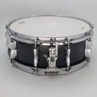 Used Yamaha Beech Custom Snare Drum 14x6 Piano Black - Good