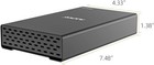 Maiwo External Hard Drive Enclosure For 2 5 3 5 Inch Sata Ssd Hdd  Usb C 3 1   