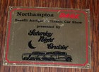 Vintage Northampton Ma  Dare Antique Car Show  Dash Plaque Sign