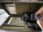 Hp67 Calculator  Vintage  Original Power Cord And Adapter   Hp Case    Extras