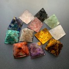 Chakra Natural Stone Aura Reiki Energy Healing Spiritual Grid Set