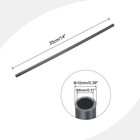 Pvc Rigid Round Pipe 8mm Id 10mm Od 350mm Dark Grey High Impact