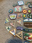 Vintage Girl Scouts Badge Patches Pins Huge Lot Of 77 Scouting Camping 1990s B