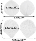 Peony Petal Polymer Clay Mold Flower Petals Silicone Molds For Diy Craft Epoxy
