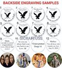 Custom Engraved Solid Brass Eagle Scout Compass - Boy Scout Oath Camping Compass