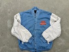 Vintage Rare American Country Countdown Bob Kingsley Denim Ad Jacket L Large