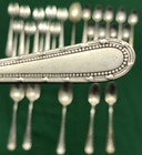 25 Silverplated Ritz-carlton Mixed Flatware Forks Spoons Seafood Demi   More 