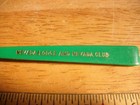 Nevada Lodge And Club Hotel Casino Reno Vintage Drink Stir 1960s Green