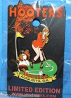 Hooters Masters Augusta Golf Tournament Girl Hootie Limited Edition Lapel Pin
