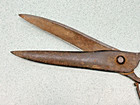 Revolutionary War Era Blacksmith Hand Forged Iron Scissors Good Condition Rare