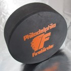 Vintage Philadelphia Firebirds Official Nahl Ice Hockey Puck Made In Canada