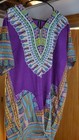 African Print Dashiki Top Or Beach Dress Coverup Tunic One Size