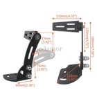 Adjustable Highway Road Pegs Footpegs For Can-am Spyder F3 Floorboard 2015-2023