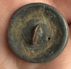Civil War Confederate Pewter I Infantry Button 