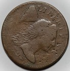 1795 Liberty Cap Large Cent - Plain Edge - Us 1c Copper Coin