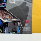 Bally The Shadow Pinball Flyer Original 90s Promo Retro Game Art Movie Vintage