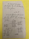 Antique 129 Year Old- 1895 Hand Written    pay To Bearer     Paper Check 476efr6-9a 