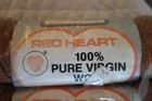 Vtg Red Heart 100    Pure Virgin Wool Skeins Of Yarn In Taupe     6 Skeins 2 Oz Each