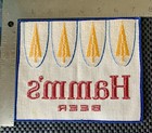 Hamm s Beer Embroidered Sew On Only Large Back Patch Since 1865 7 1 4  X 6  Nos
