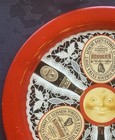 Early Guinness Bottles Labels Smiling Beer Foam Advertising Beer Tray