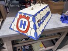 Vintage Husqvarna Pool Table Light Billiards Light Rare Plastic 1980s Promo Item
