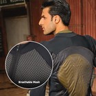 Motorcycle Protective Shirt Armored Mesh Jacket Ce Level Pads