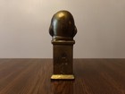 Rare Vintage Solid Bronze  Brass  Humpty Dumpty Coin Bank